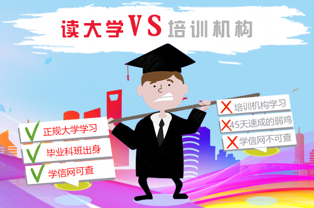 大学VS培训机构